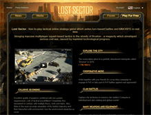Tablet Screenshot of lost-sector.com