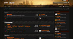 Desktop Screenshot of forum.lost-sector.com